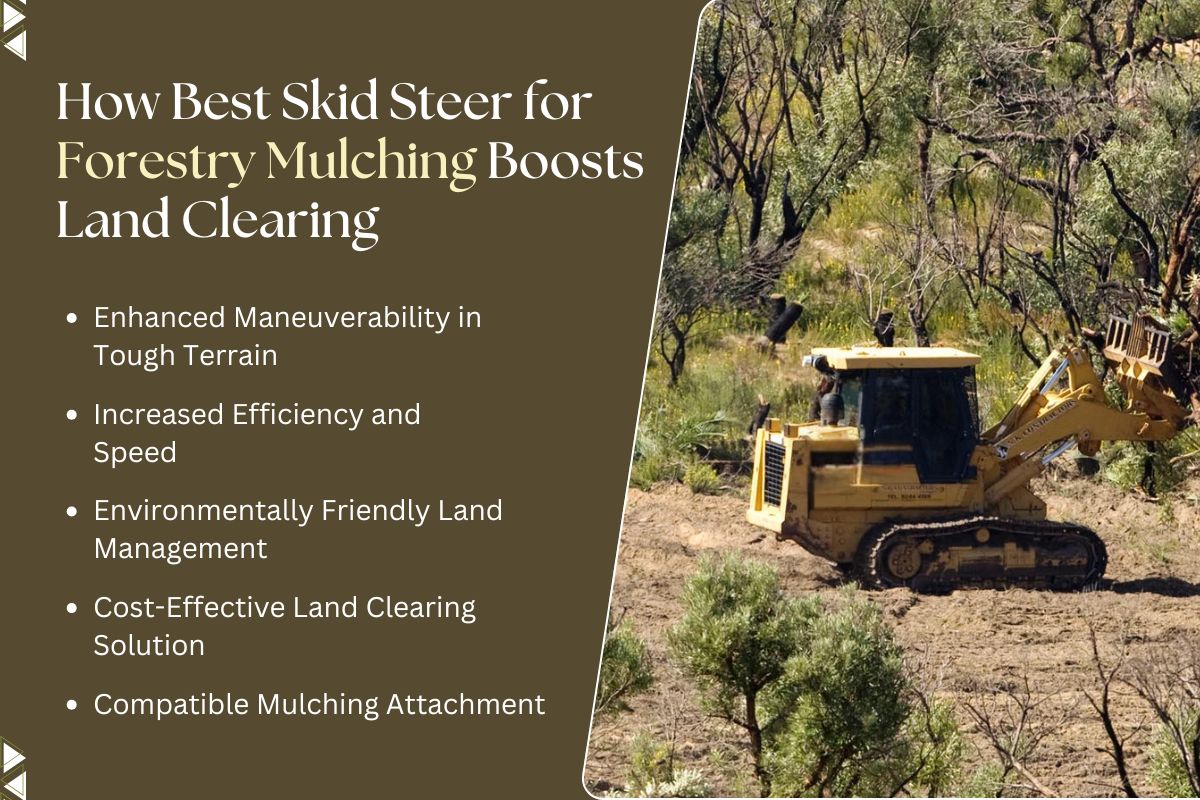 How the Best Skid Steer for Forestry Mulching Enhances Land Clearing in ...