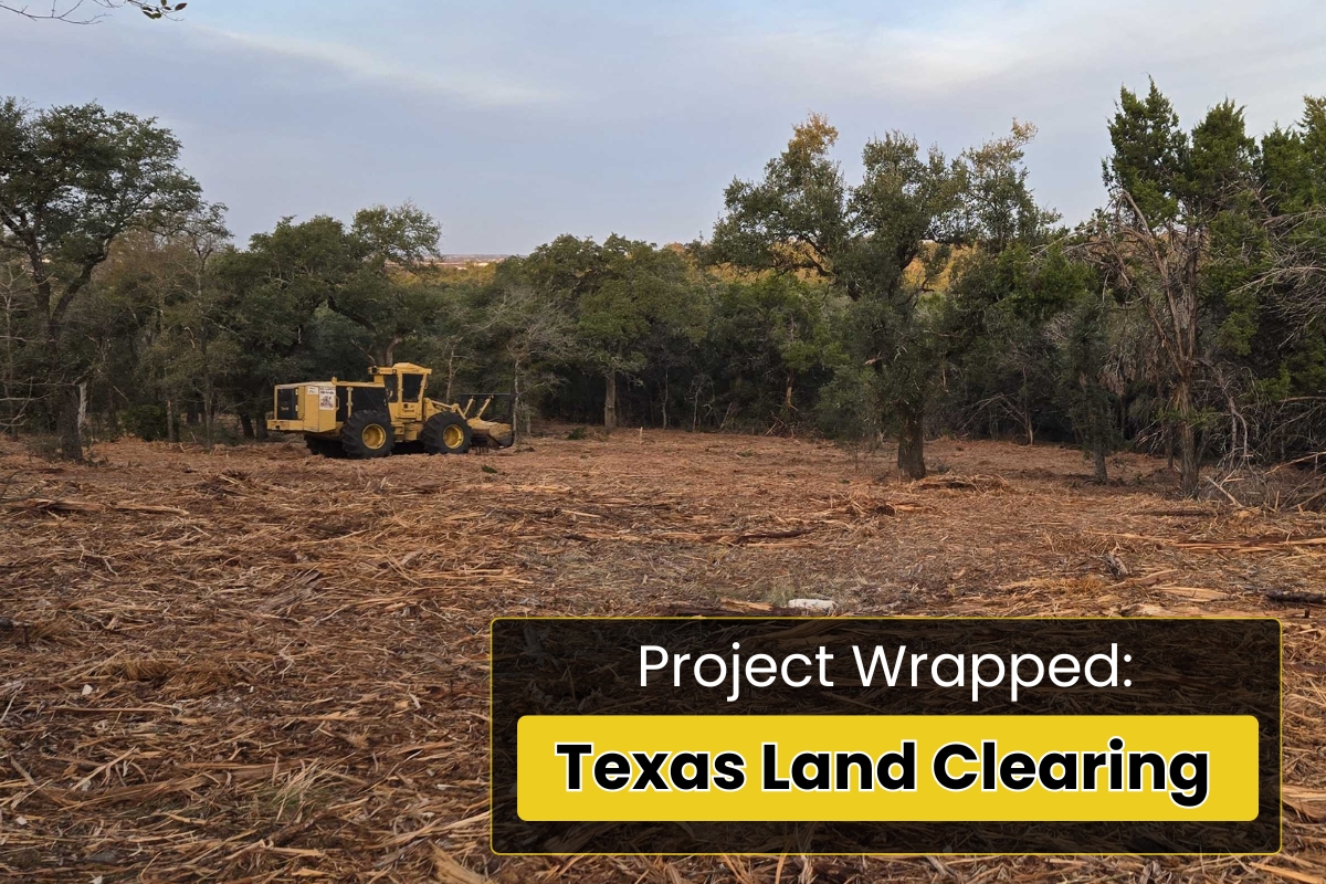 Project Complete: 200-Acre Land Clearing in the Heart of Texas